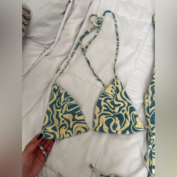 Denim bikini top set - Picture 8 of 9